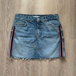 Zara denim skirt